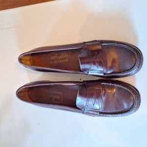 Pappagallo vintage burgandy loafers size 10